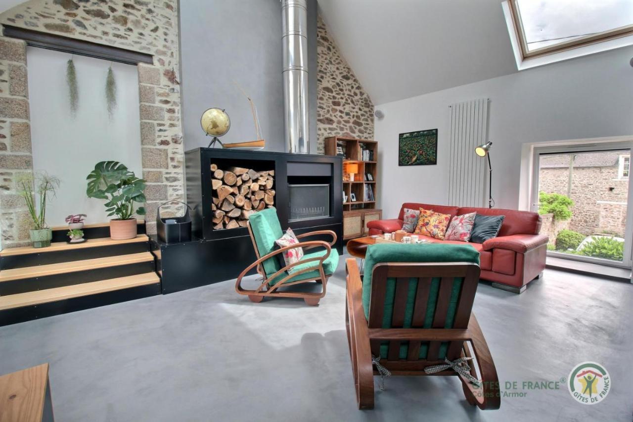 La Ritournelle Villa Pleslin-Trigavou Exteriör bild
