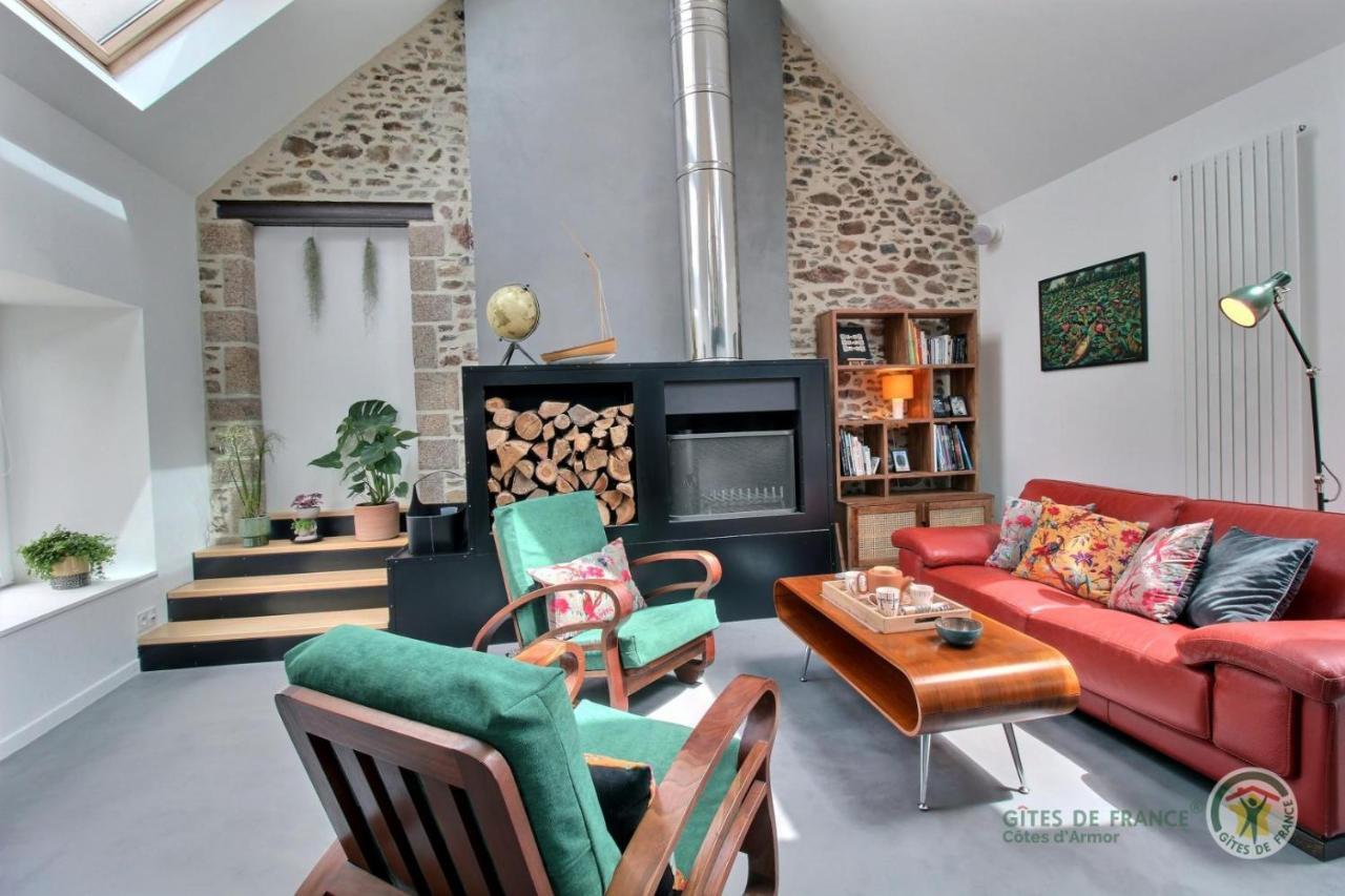 La Ritournelle Villa Pleslin-Trigavou Exteriör bild